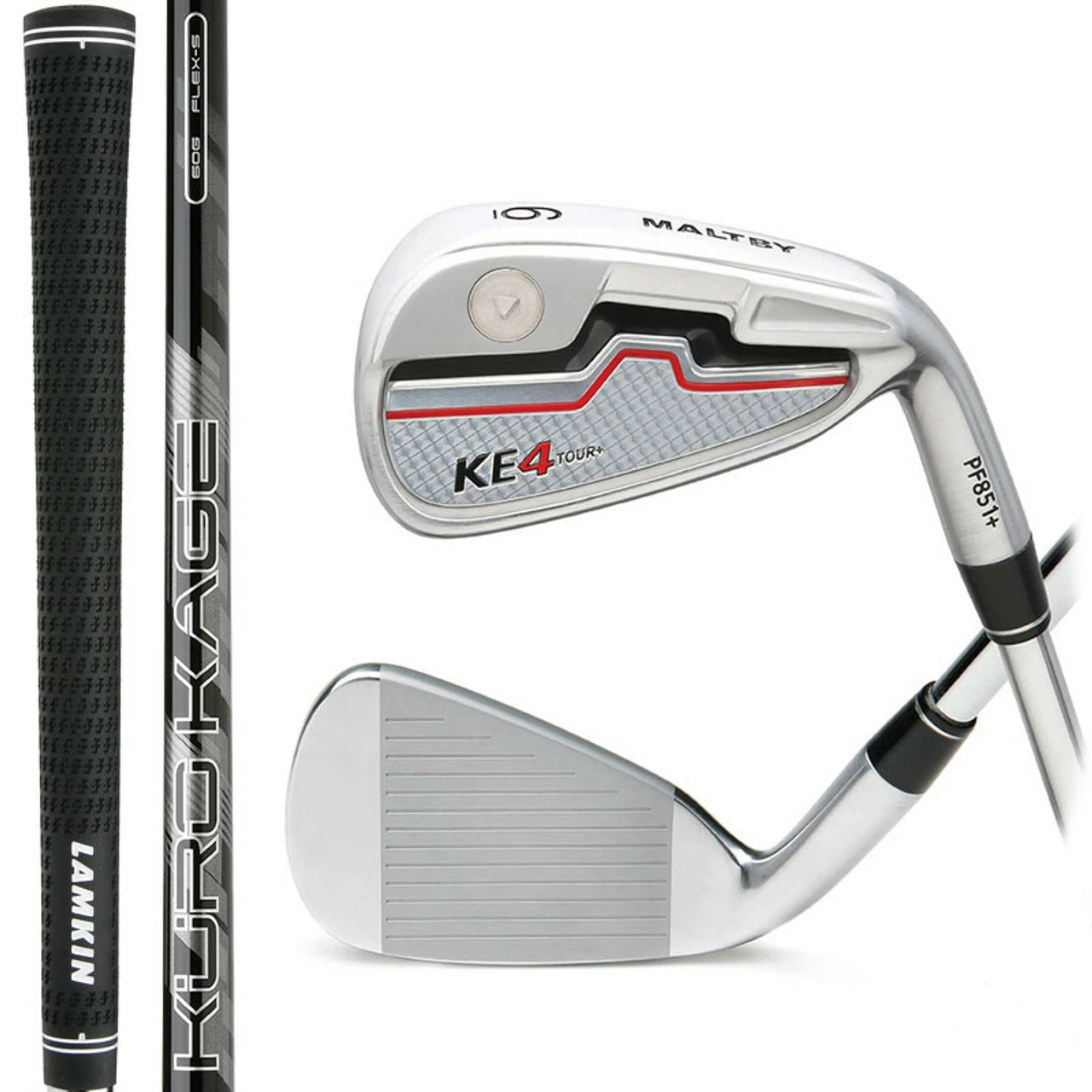 Maltby KE4 Tour+ Premium Iron Pak - MRC Kuro Kage Black 2nd Gen 3 Maltby KE4 Tour+ Premium Iron Pak - MRC Kuro Kage Black 2nd Gen