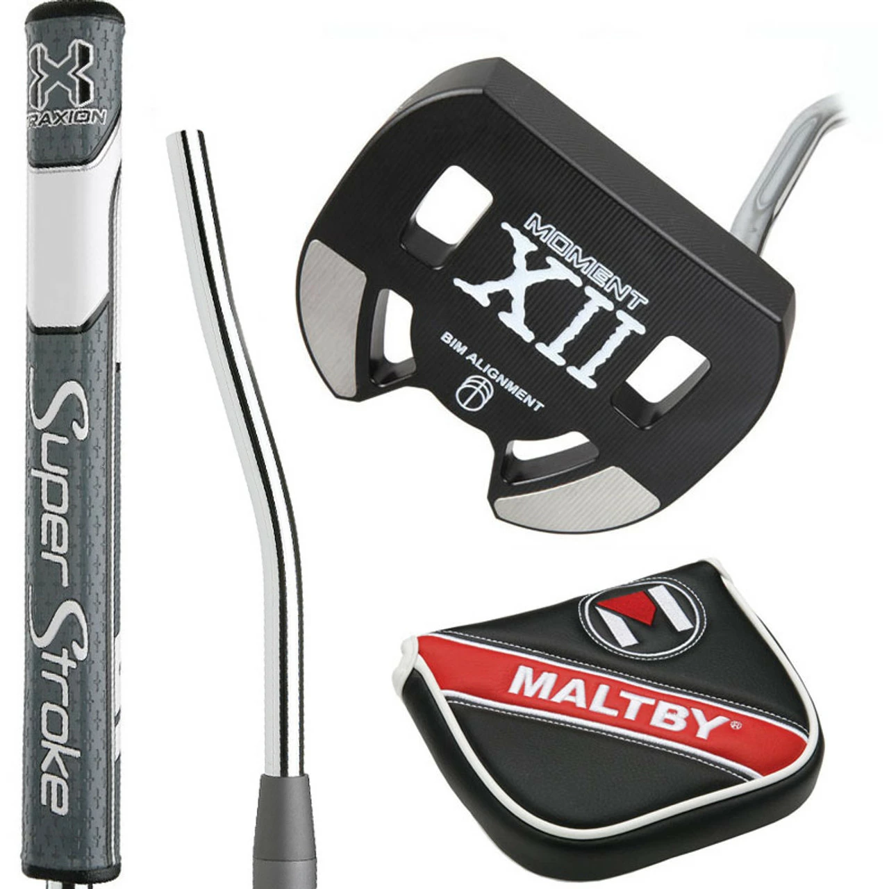 Maltby Moment XII Tour Putter - Pure-Track SS Shaft 3 Maltby Moment XII Tour Putter - Pure-Track SS Shaft