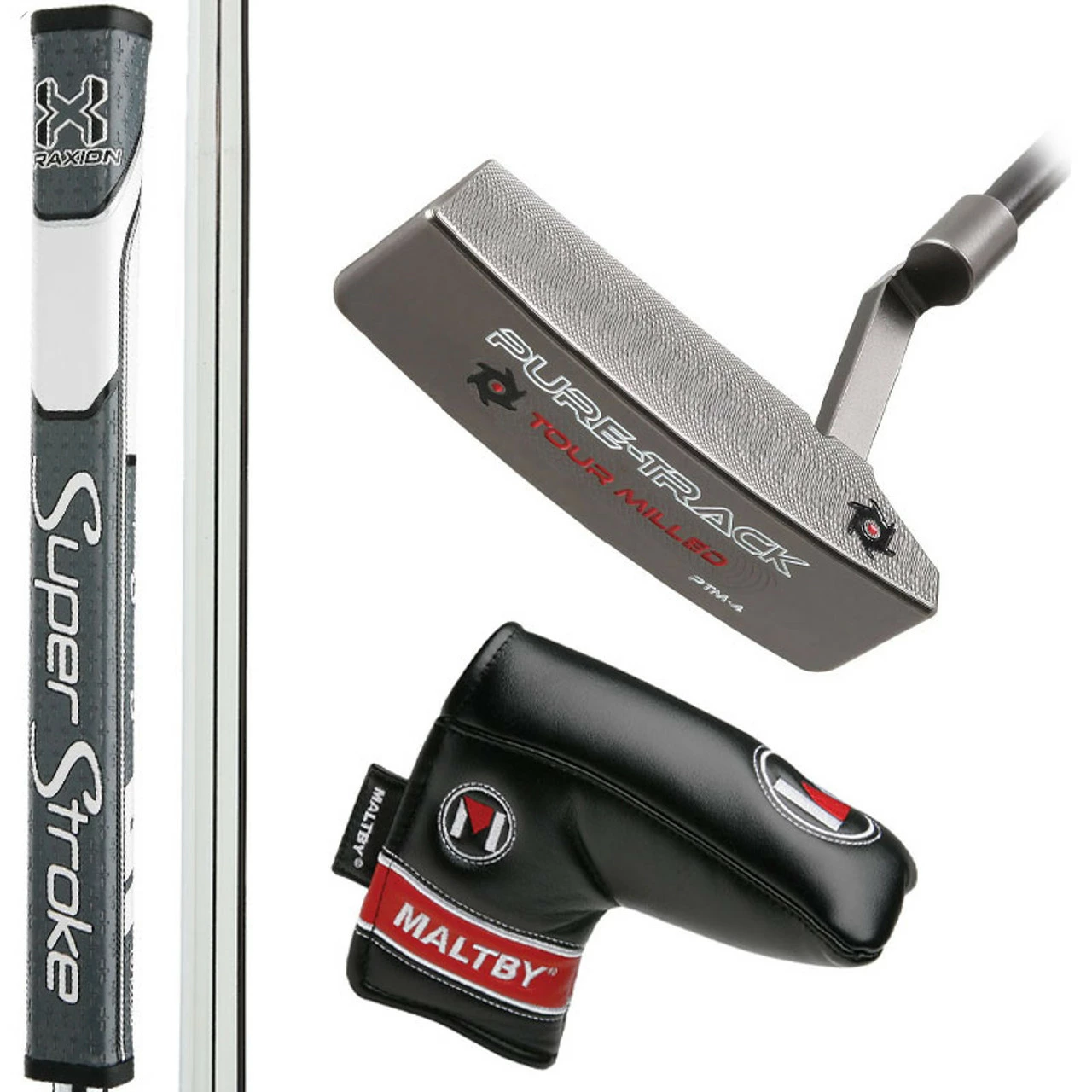 Maltby Pure-Track Tour Milled PTM-4 Putter Pak 3 Maltby Pure-Track Tour Milled PTM-4 Putter Pak